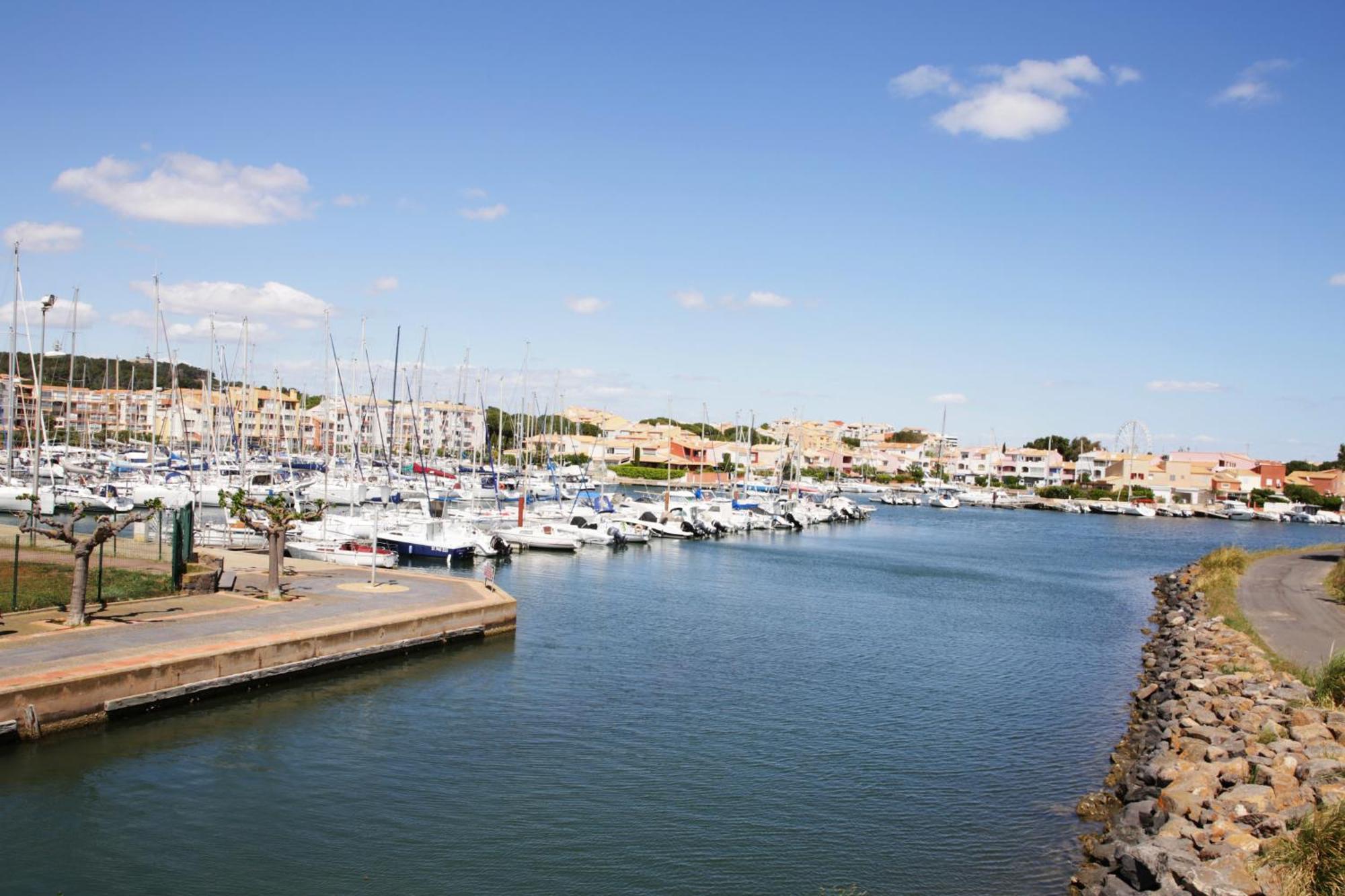Centre Port,Vue Panoramique,Clim,Balcon,Wifi Leilighet Agde Eksteriør bilde