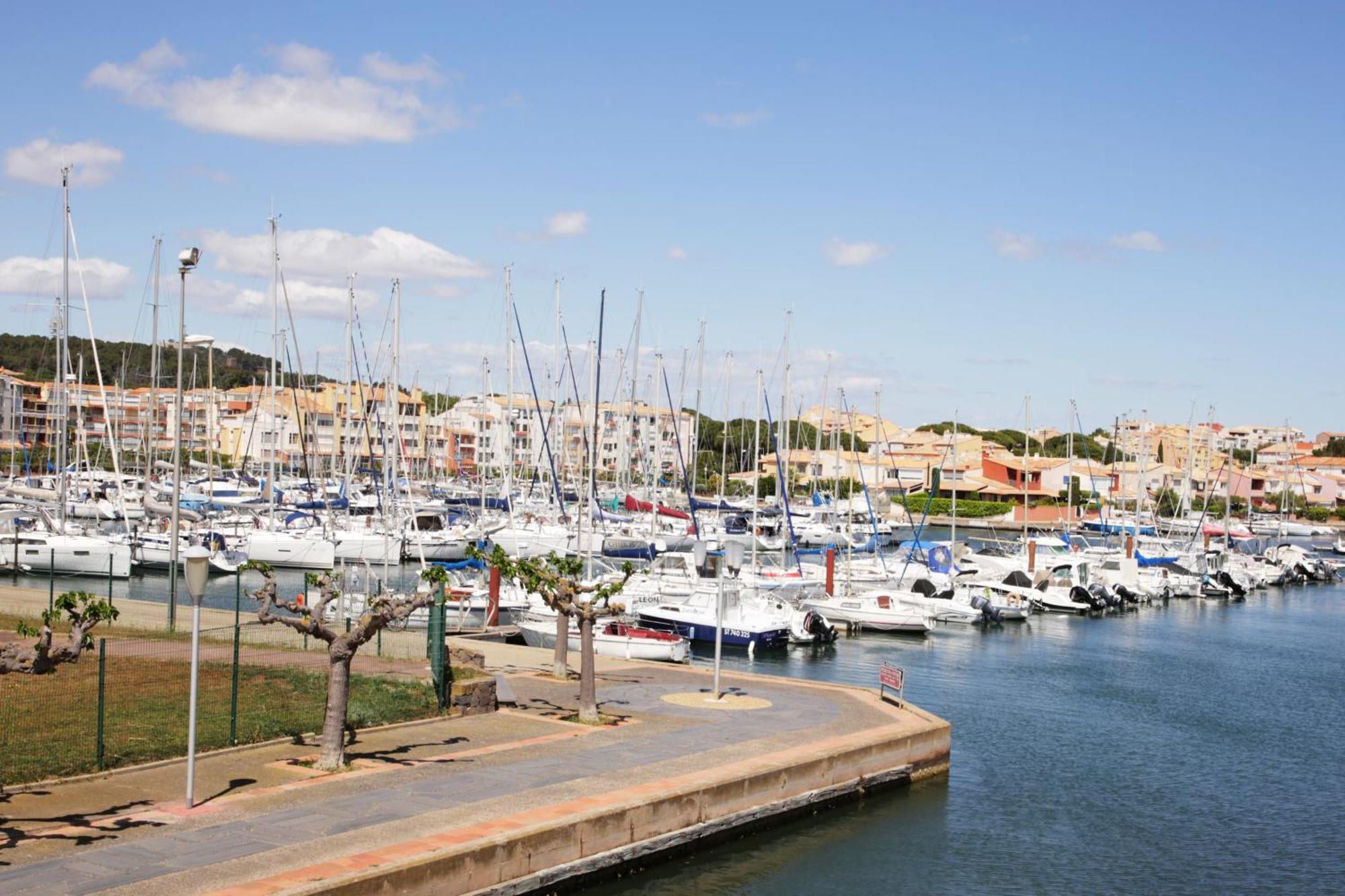 Centre Port,Vue Panoramique,Clim,Balcon,Wifi Leilighet Agde Eksteriør bilde
